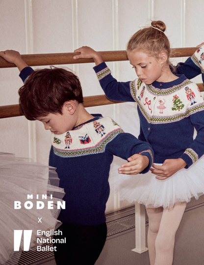 Fair Isle Jumper-College Navy Nutcracker-1