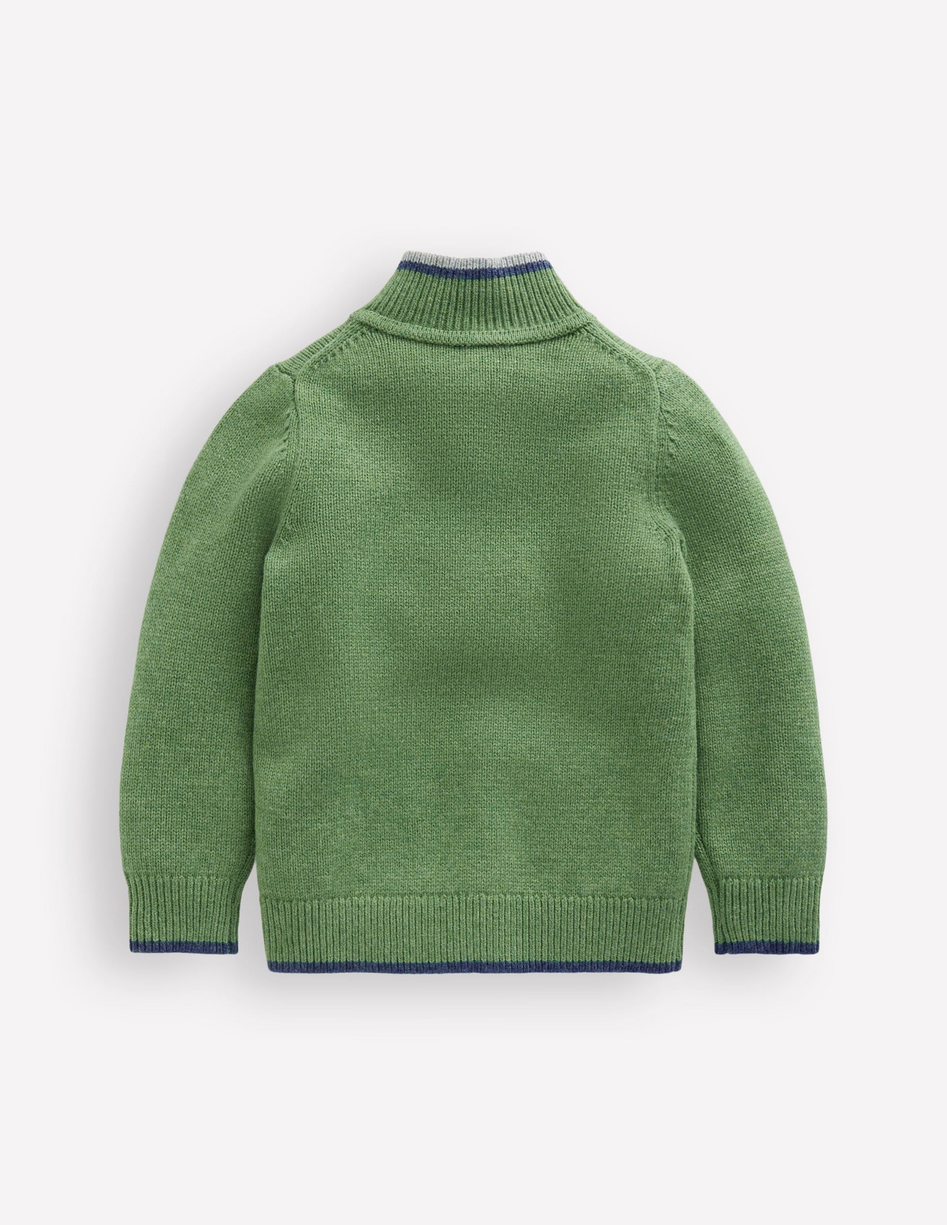Heritage Half-zip Sweater-Safari Green-5