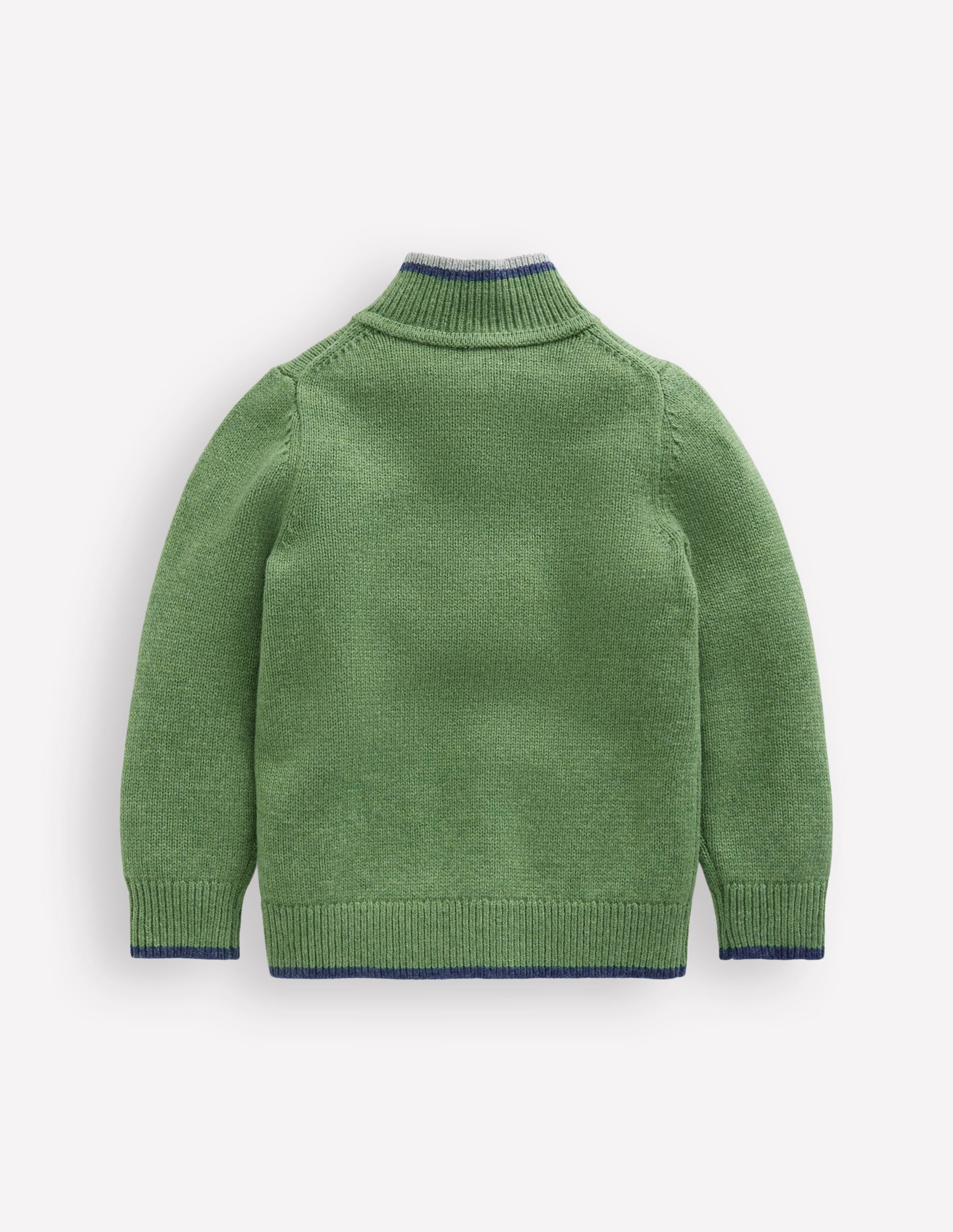 Heritage Half-Zip Sweater-Safari Green - Image 5