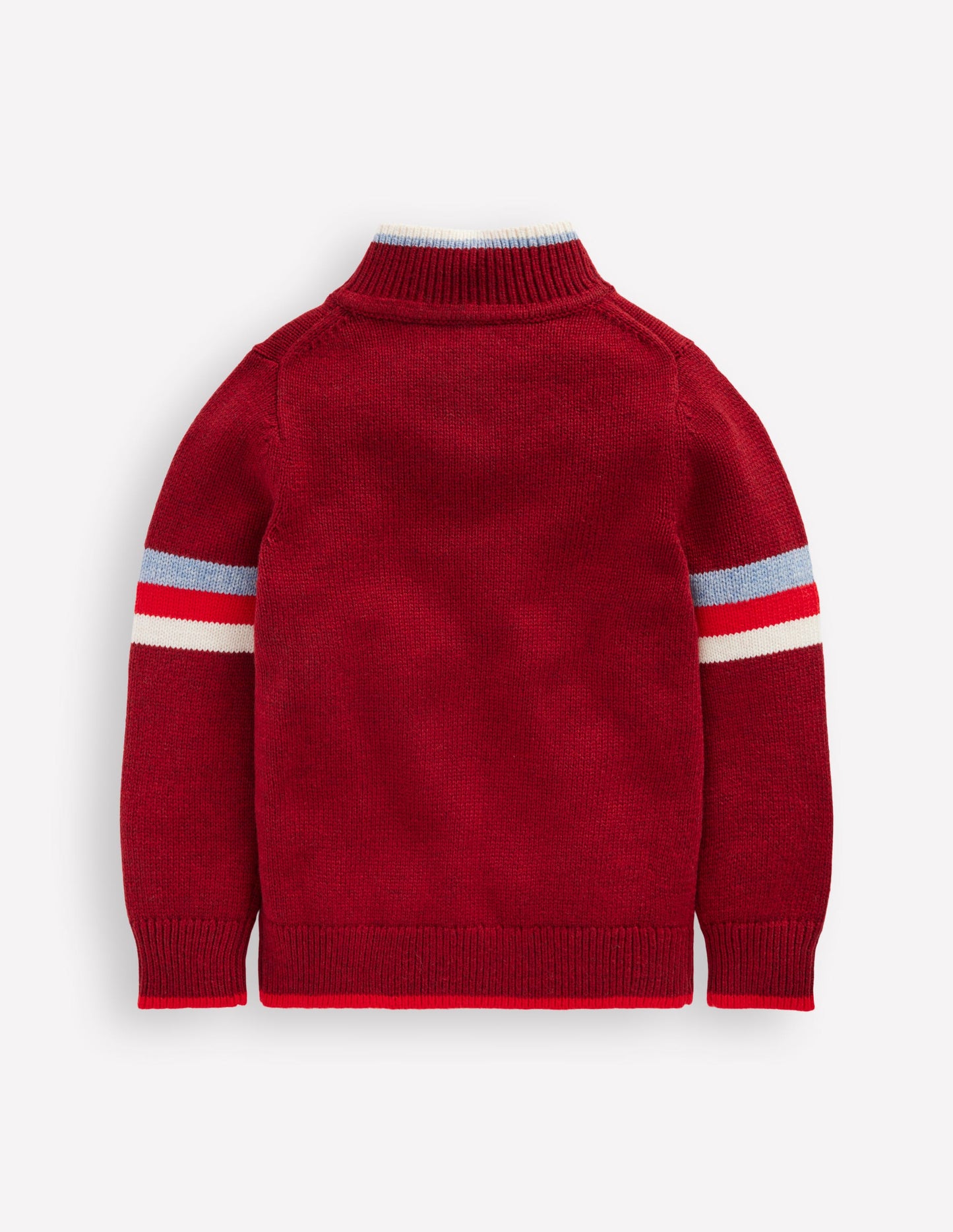 Heritage Half-Zip Sweater-Rumba Red