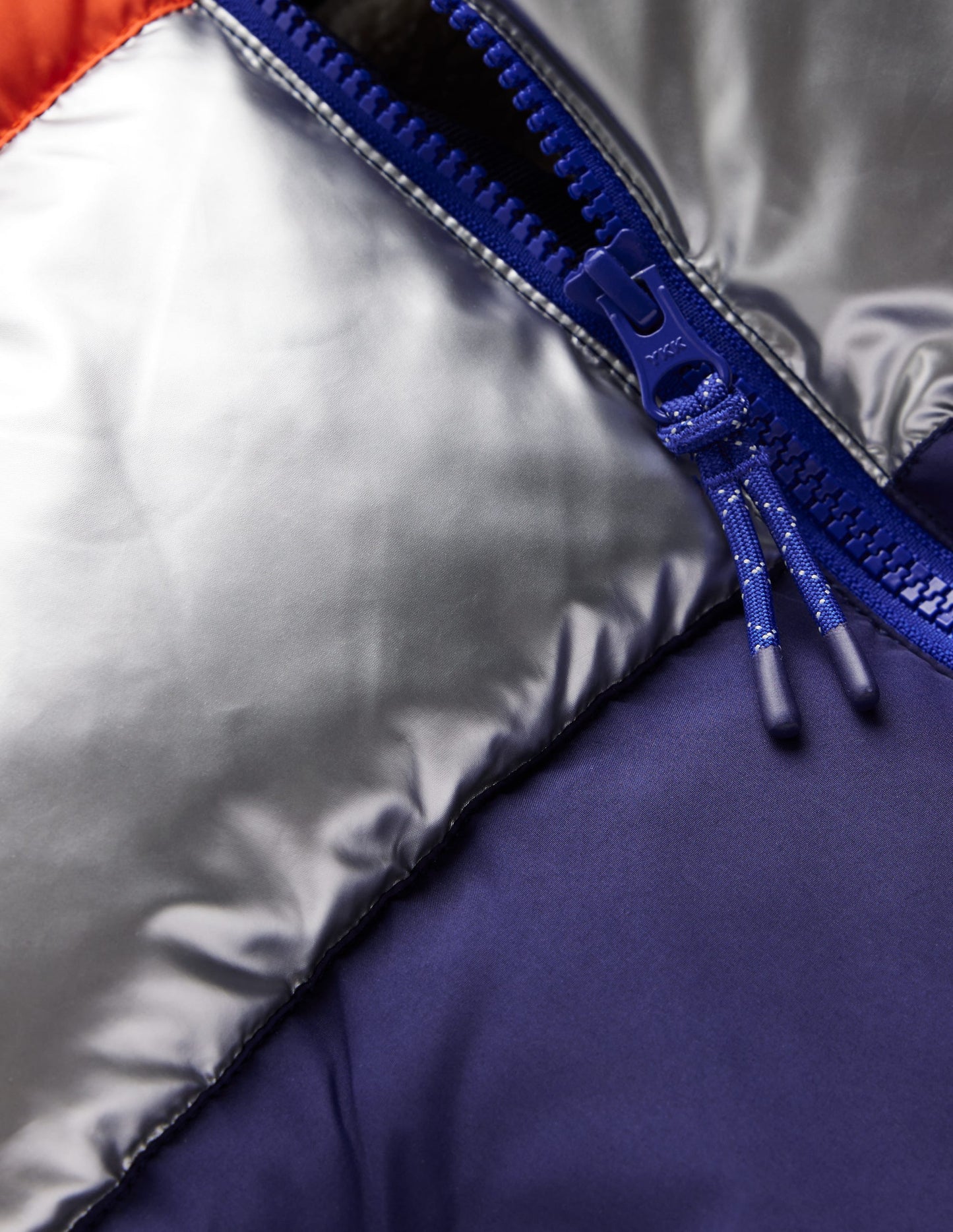 2-in-1 Padded Coat-Colour Block