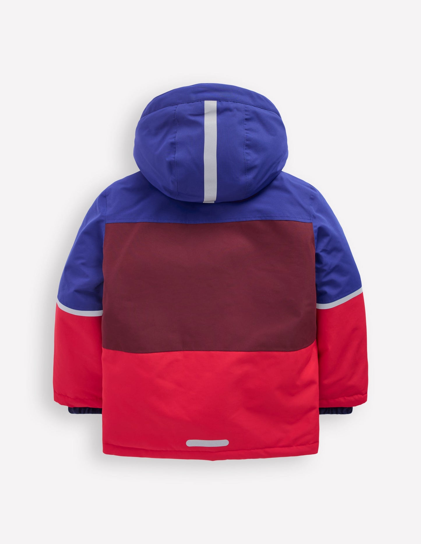 All-weather Waterproof Coat-Red Chevron Colourclock