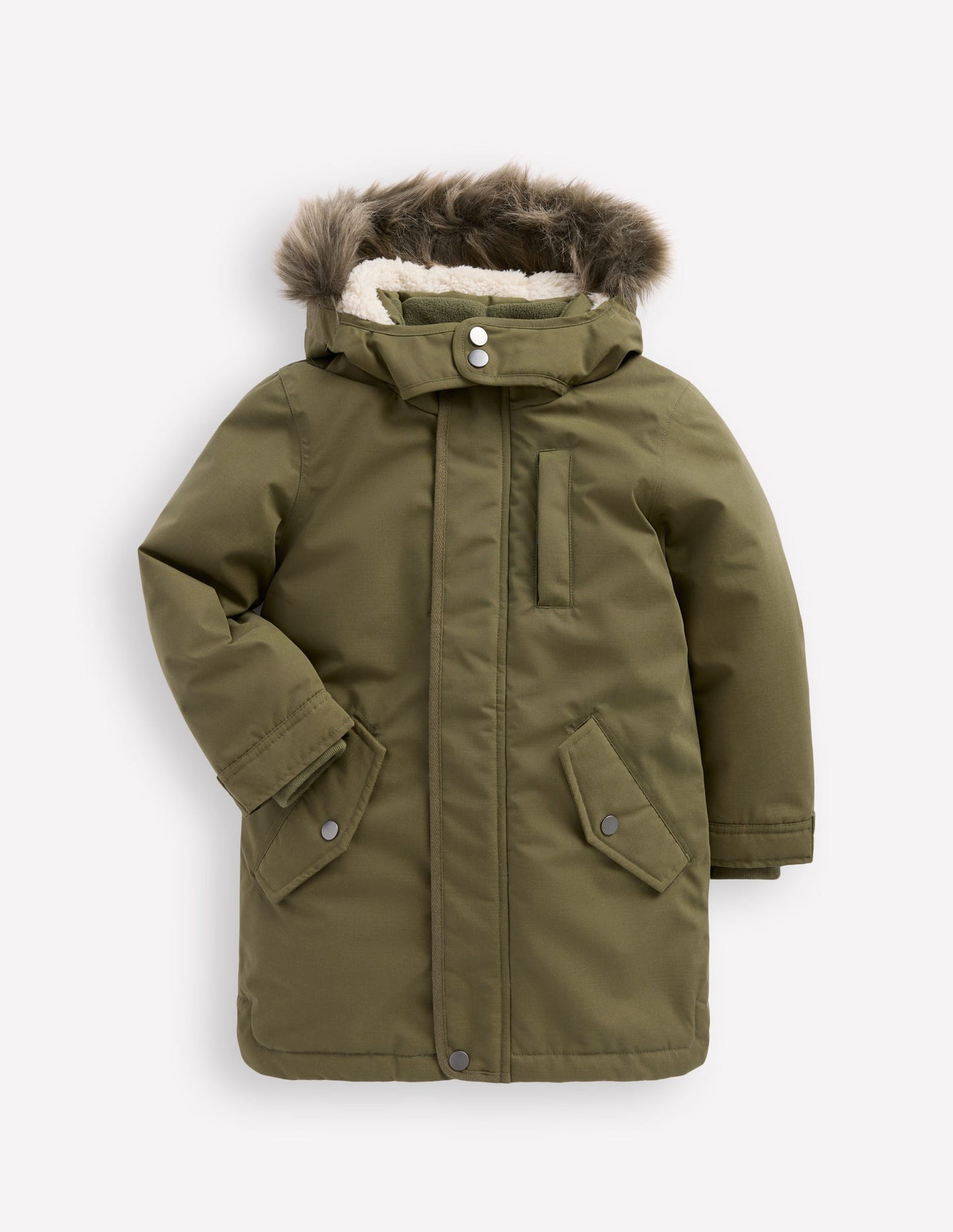 Waterproof Parka-Woodland Green