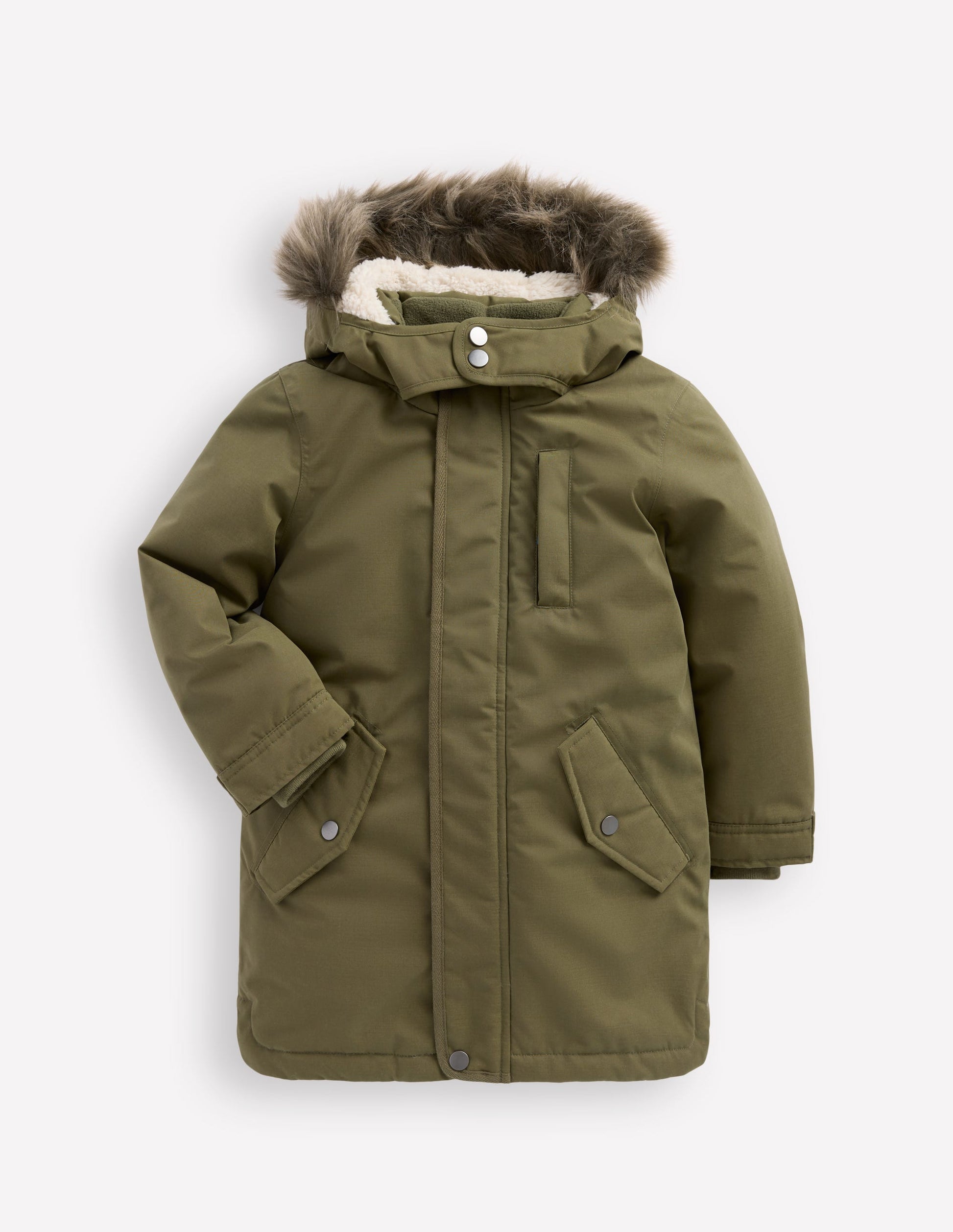 Waterproof Parka-Woodland Green-1