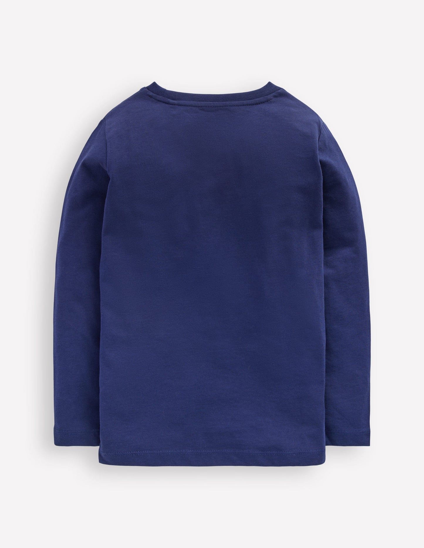 Long Sleeve Glow T-shirt-Space Santa