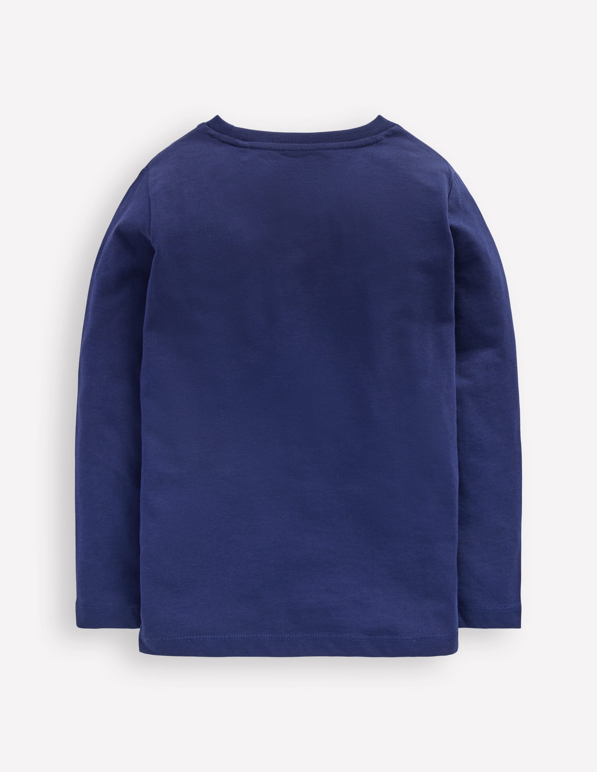 Long Sleeve Glow T-shirt-Space Santa - Image 2