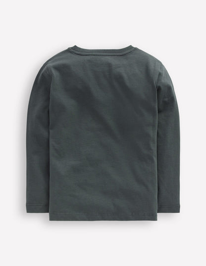 Long Sleeve Glow T-shirt-Smoke Astronomy-2