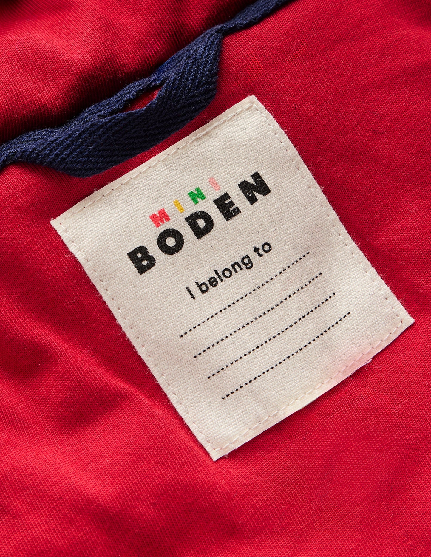 Borg Duffle Coat-Navy Gingham