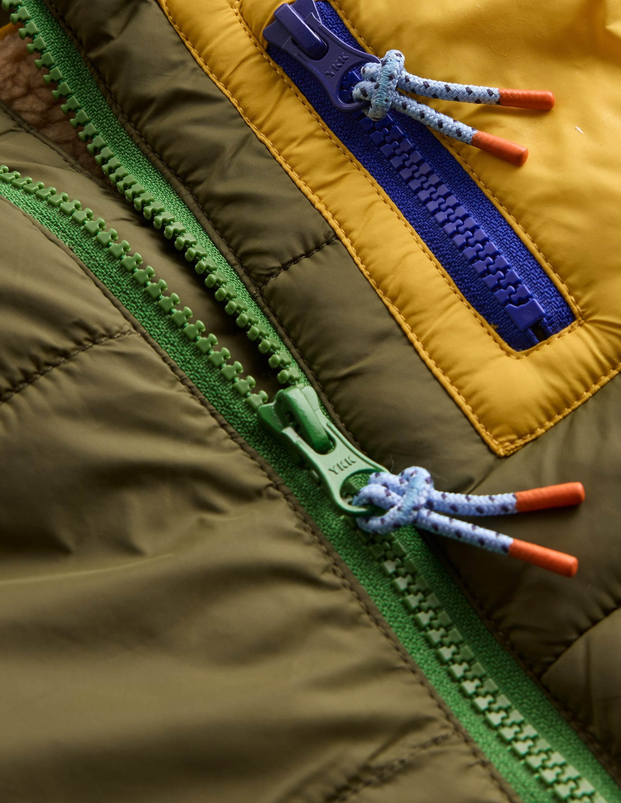 Borg Lined Vest-Woodland Green - Image 3