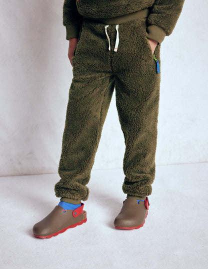 Fleece Joggers-Classic Khaki-2