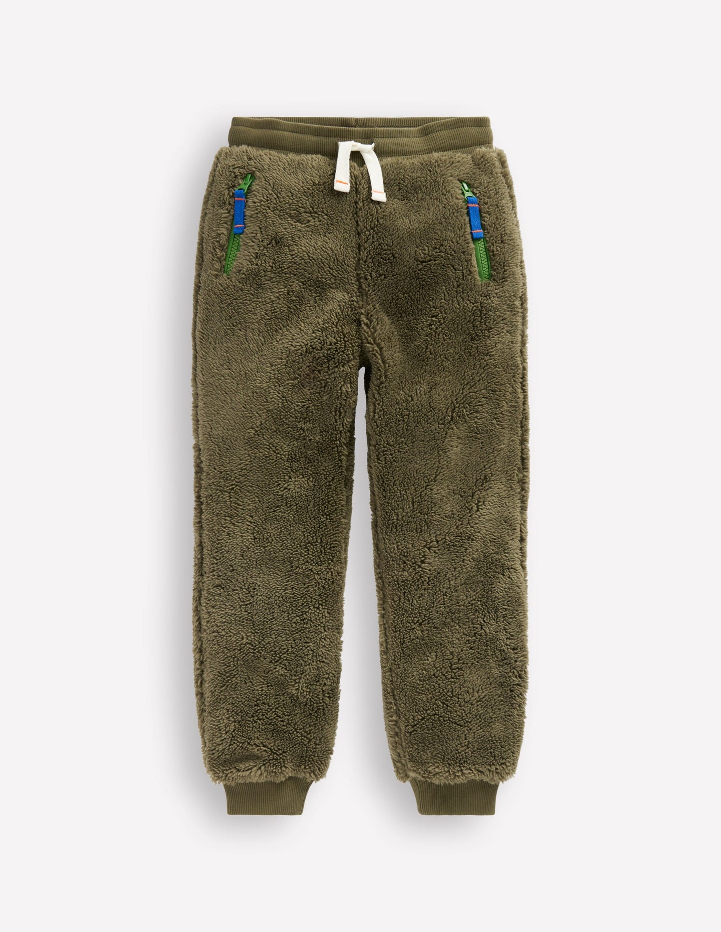 Fleece Joggers-Classic Khaki