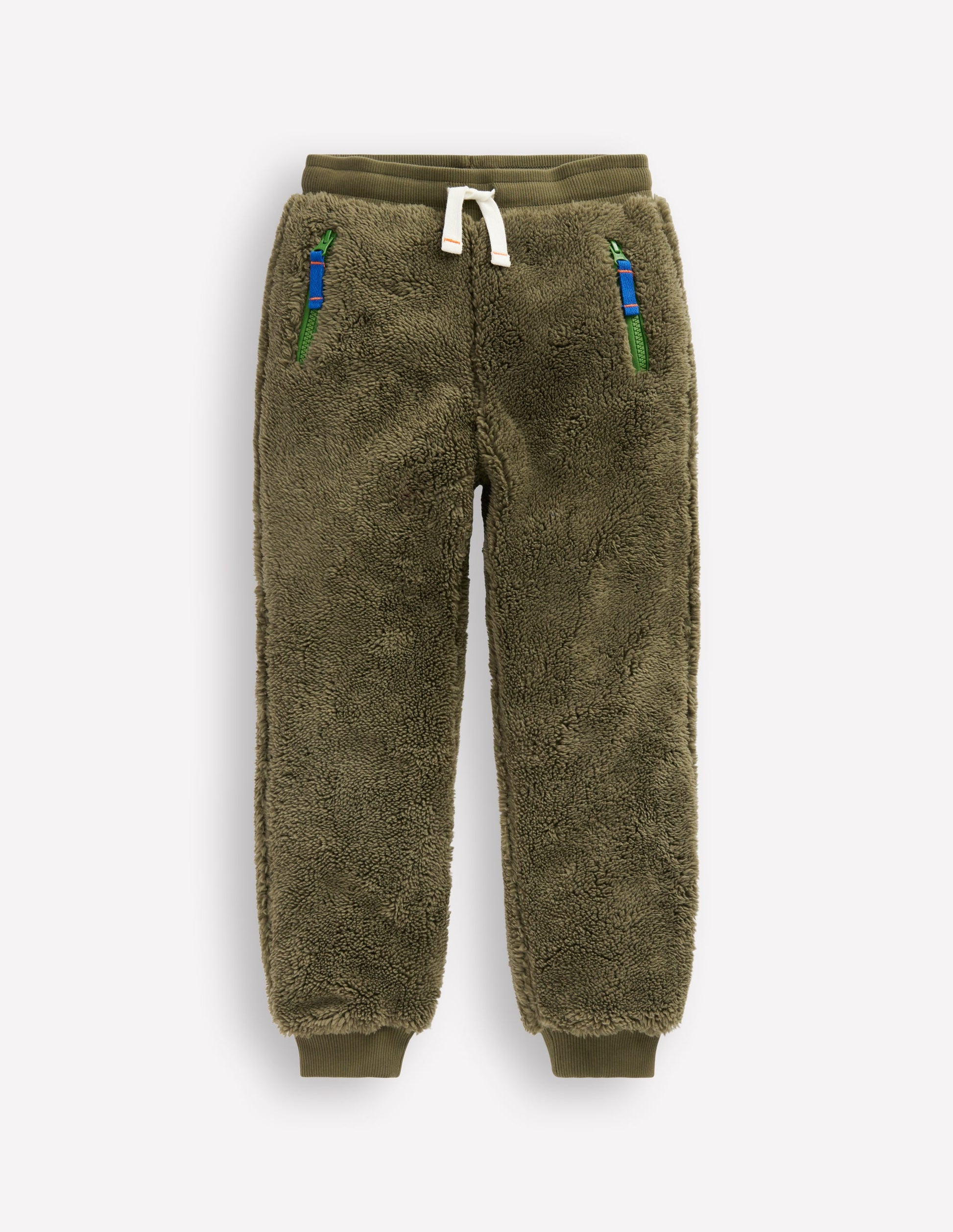 Fleece Joggers-Classic Khaki-3