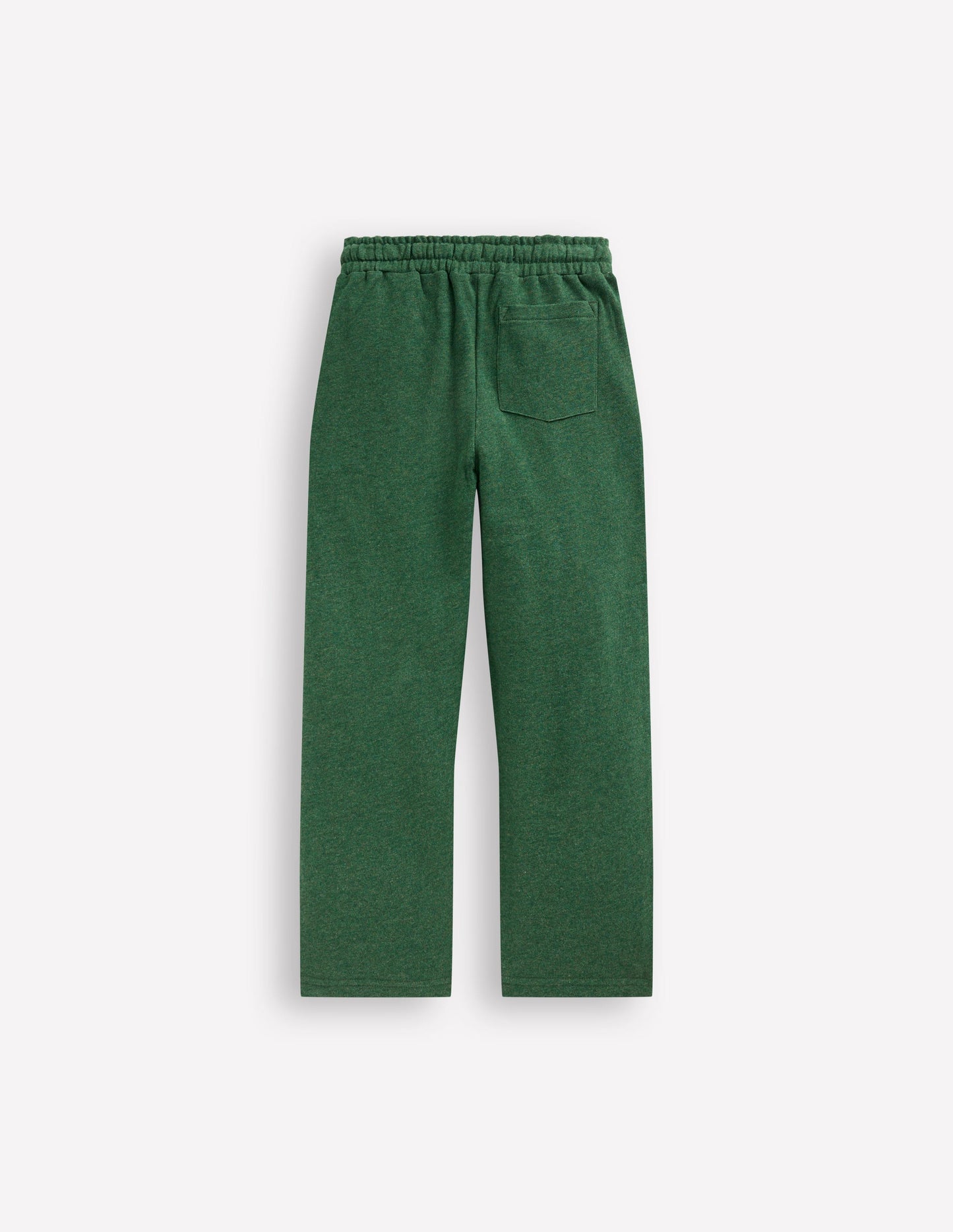 Straight Leg Joggers-Green Marl
