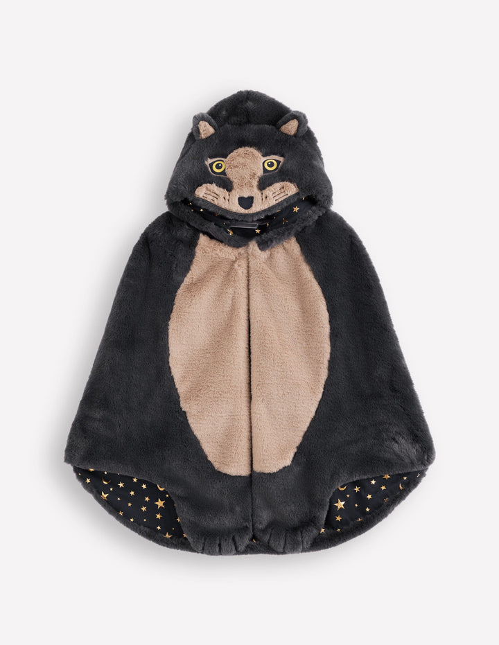 Fancy Dress Cape-Grey Wolf