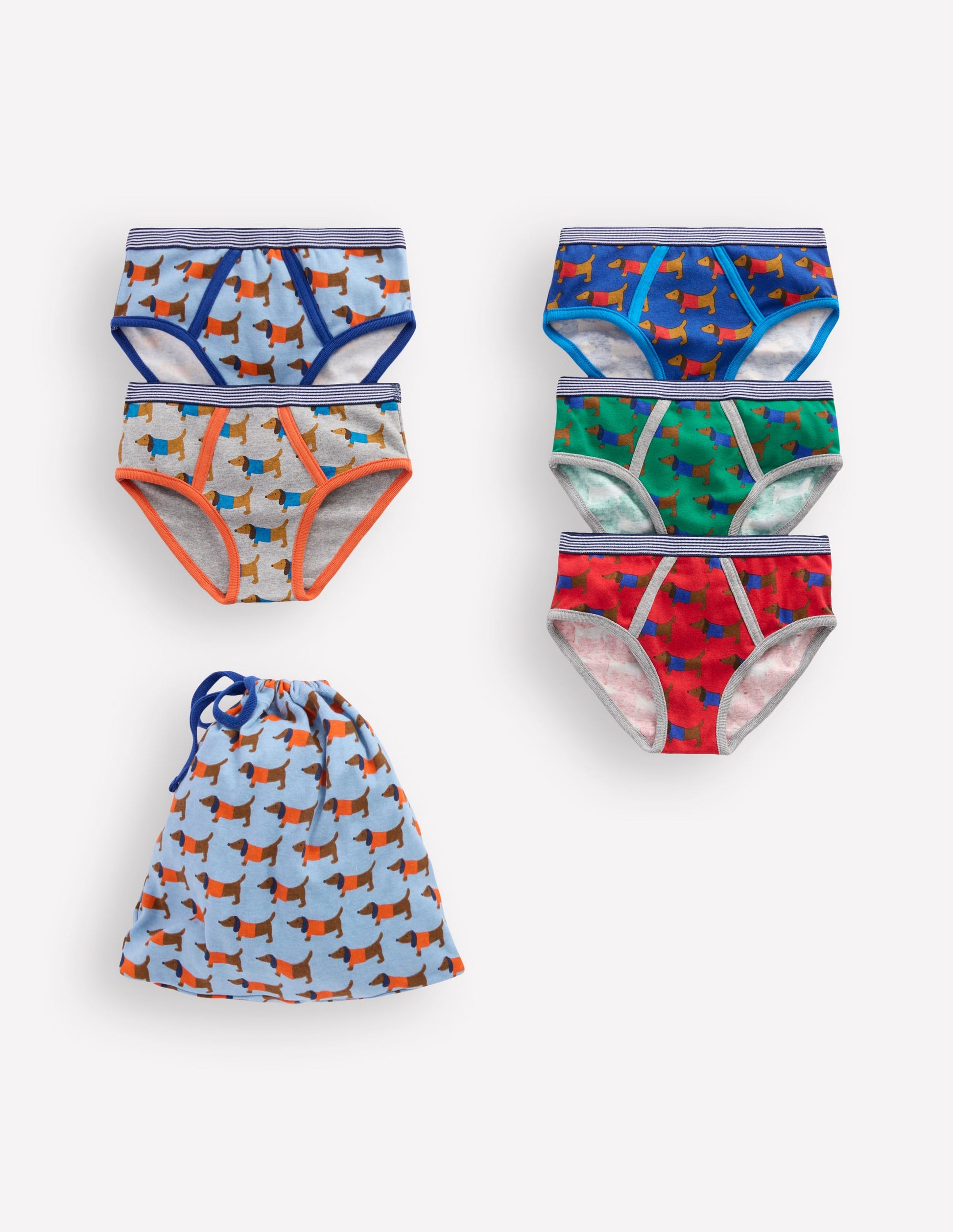 5-Pack Underwear-Sausage Dogs-1