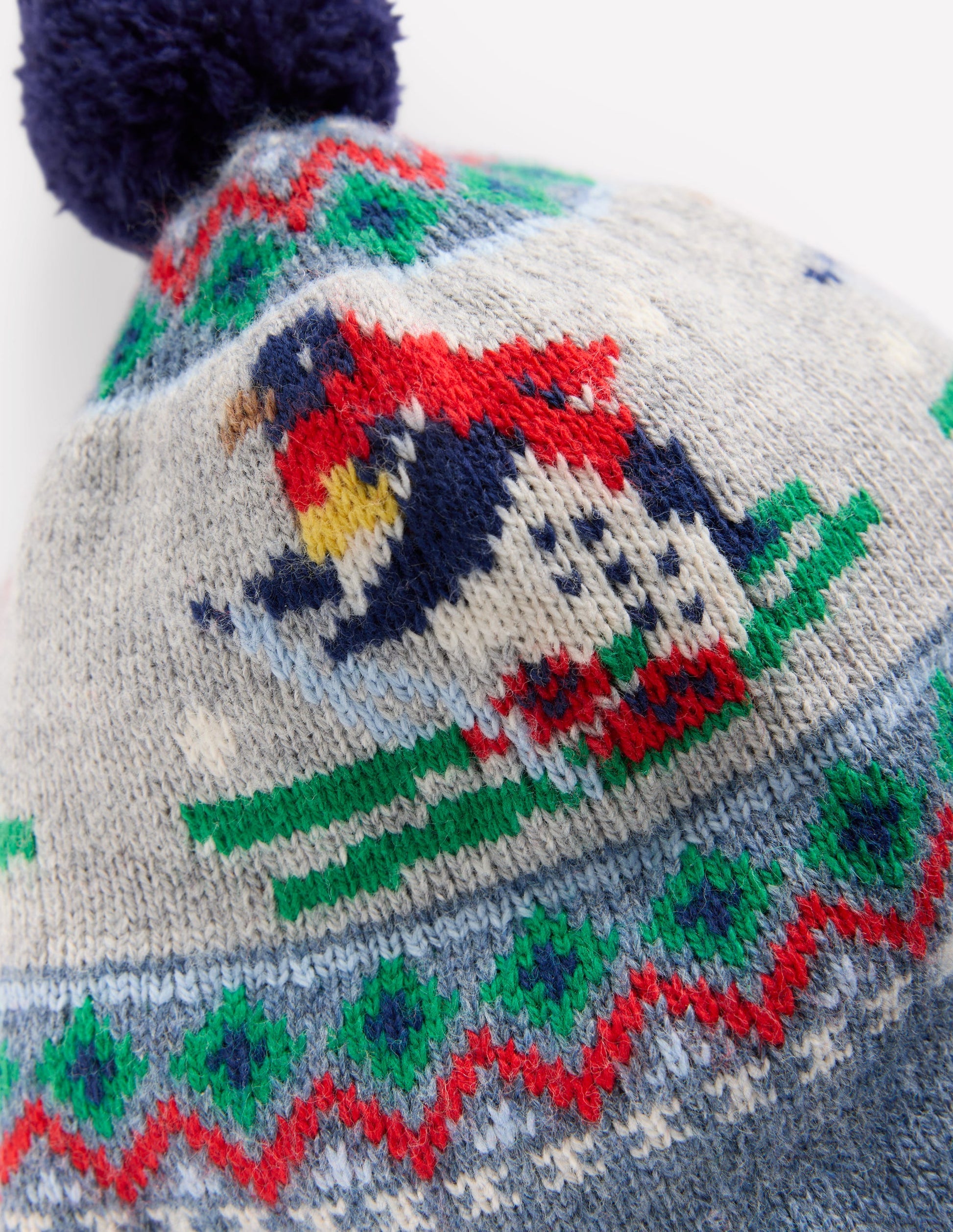 Baby Fair Isle Set-Alaskan Blue Penguins-2