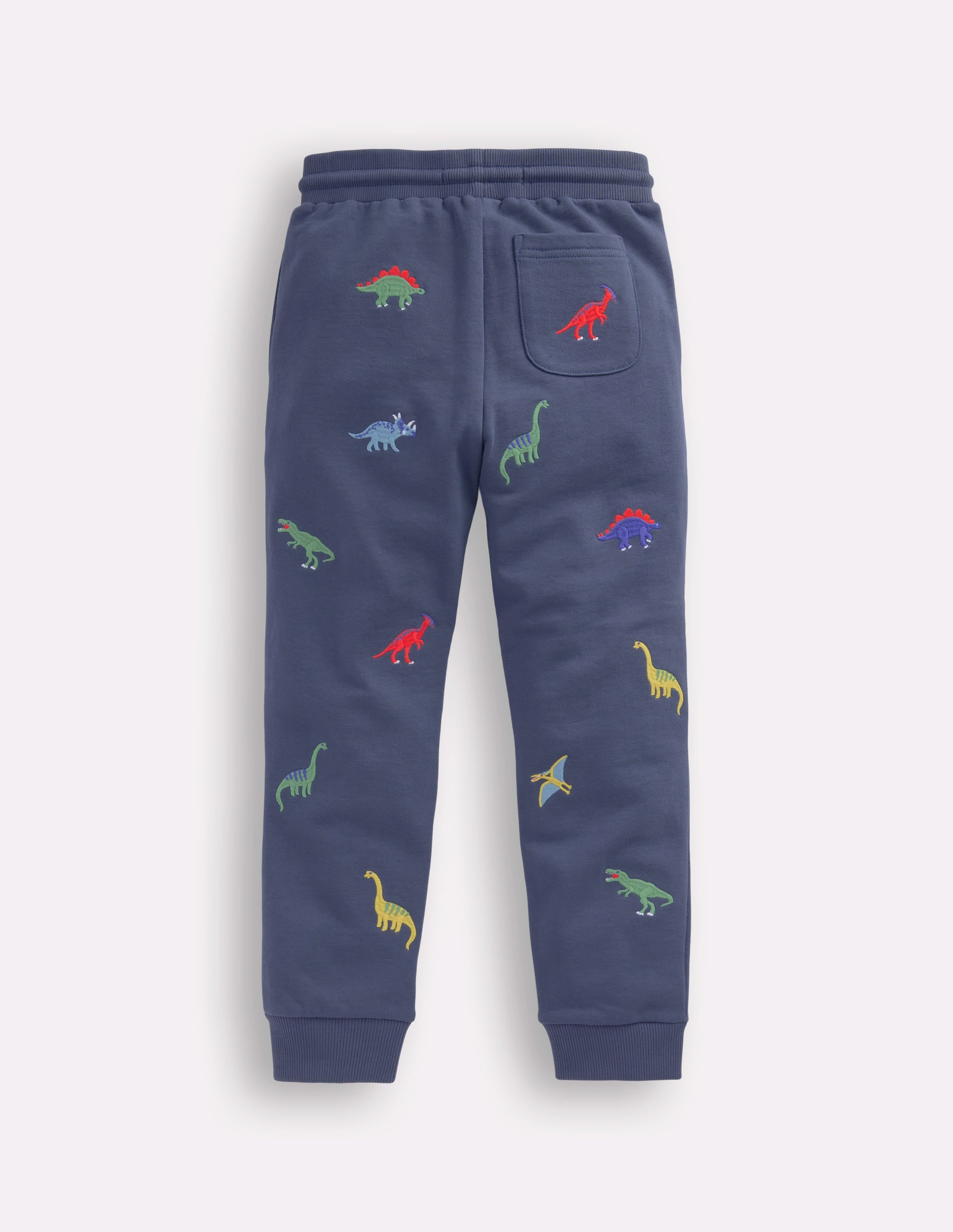 Halloween Glow Sweatpants-Robot Blue Multi Dinosaur - Image 2