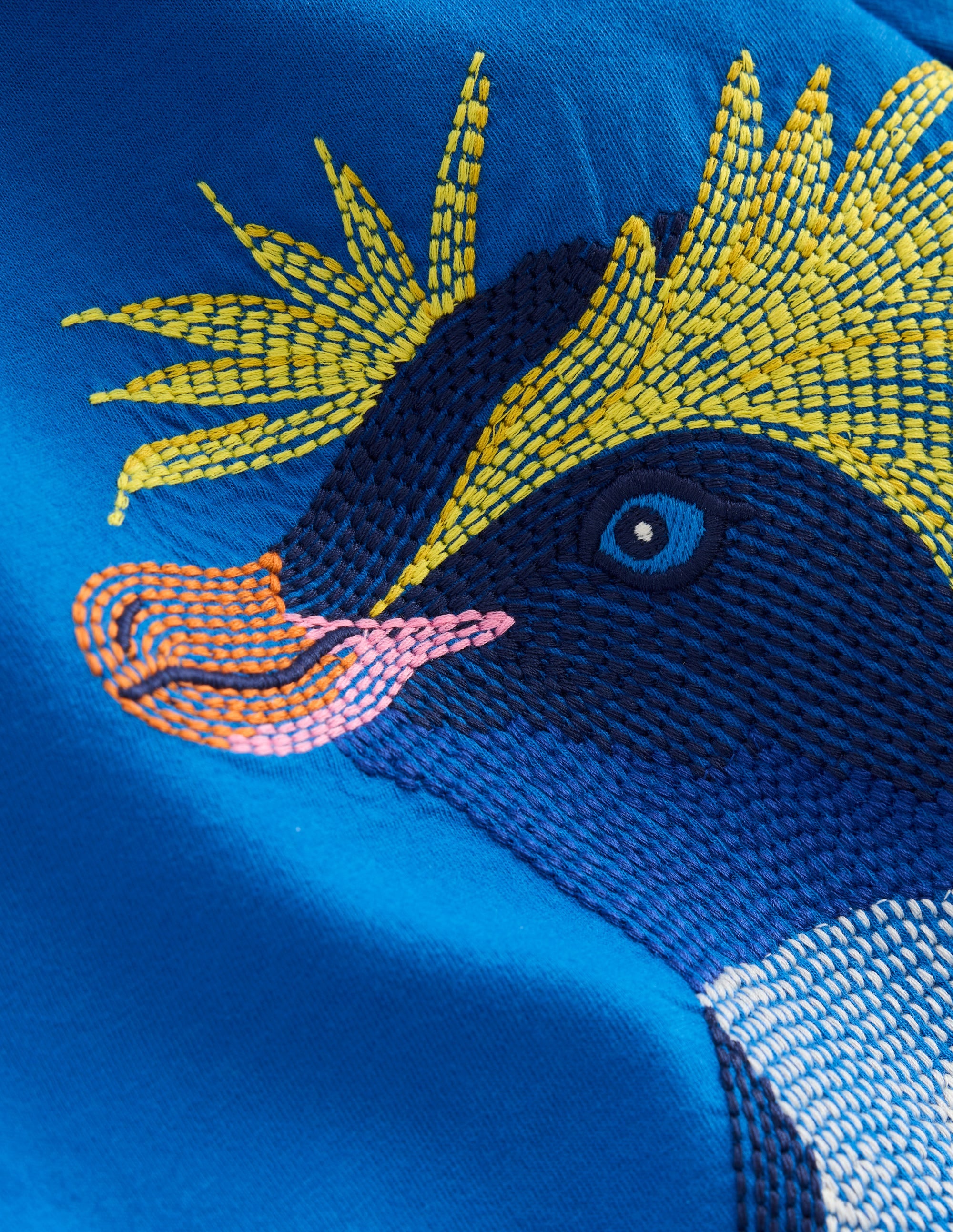 Superstitch Long Sleeve Top-Directoire Blue Penguin - Image 3