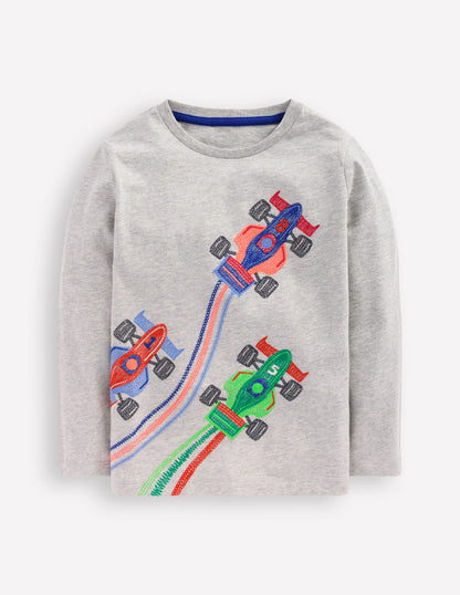 Superstitch Long Sleeve Top-Racing Cars-3