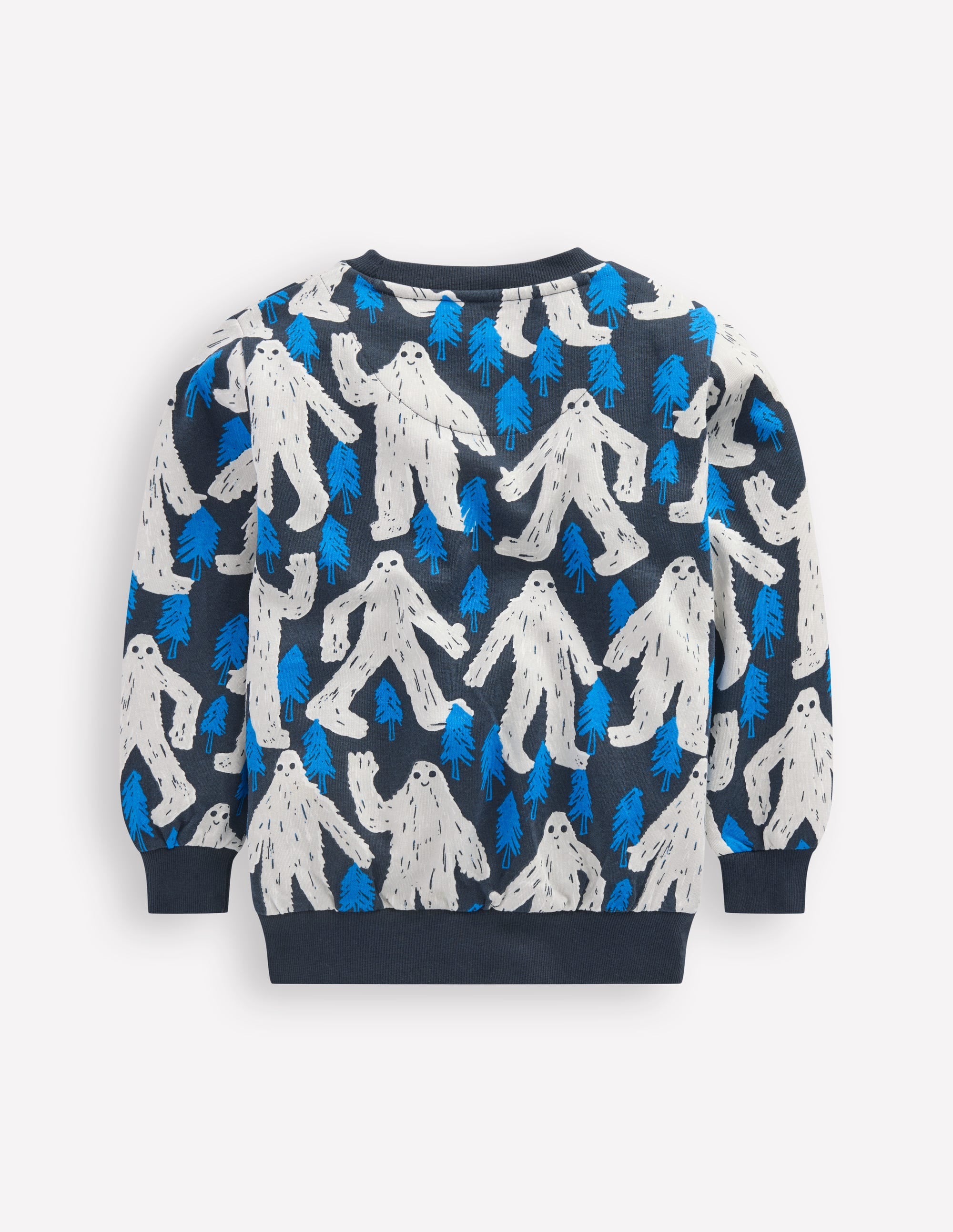Everyday Printed Sweatshirt-Directoire Blue Yetti - Image 2