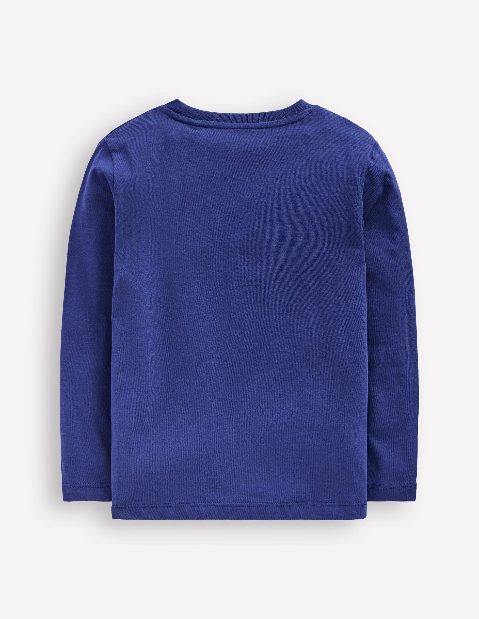 Long Sleeve Glow T-shirt-Twilight Blue Northern Lights-4