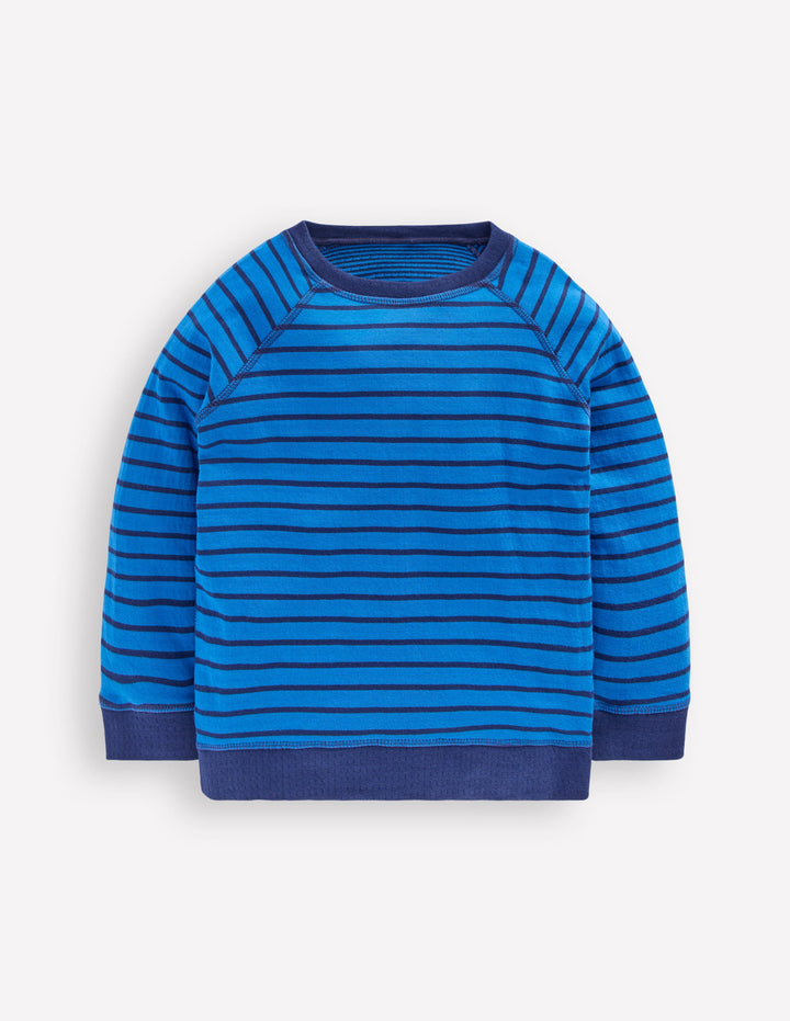 Reversible Long Sleeve T-Shirt-DIRECTOIRE BLUE / NAVY