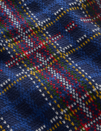 Heritage Check Sweater-Medieval Blue Check-5