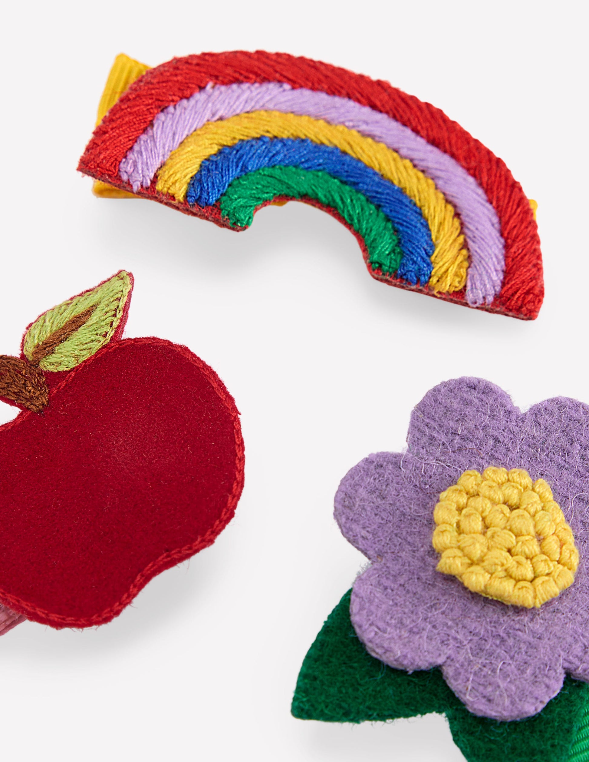 3-pack Hair Clips-Back to School-2