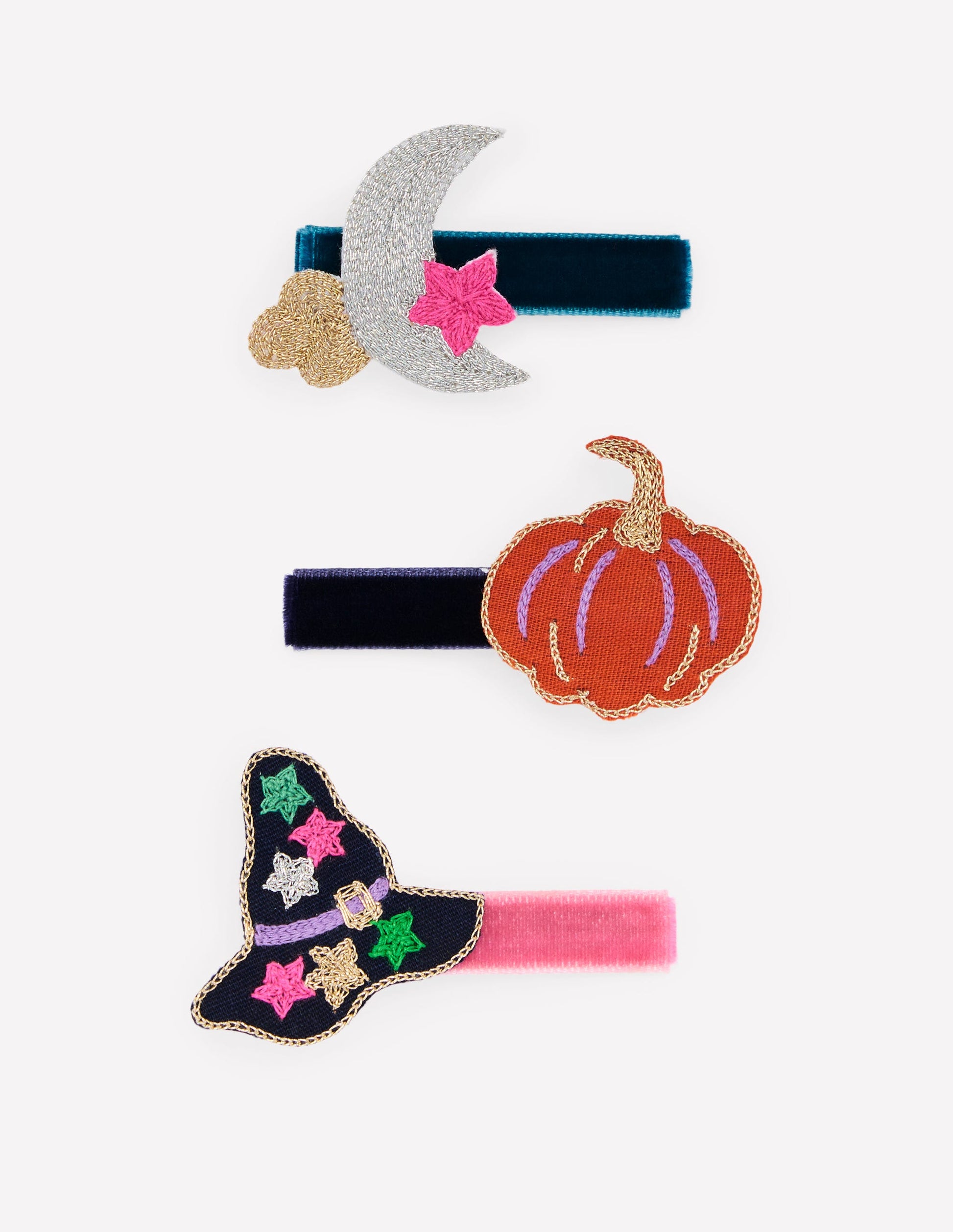 3-pack Hair Clips-Halloween-1