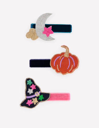 3-pack Hair Clips-Halloween-1