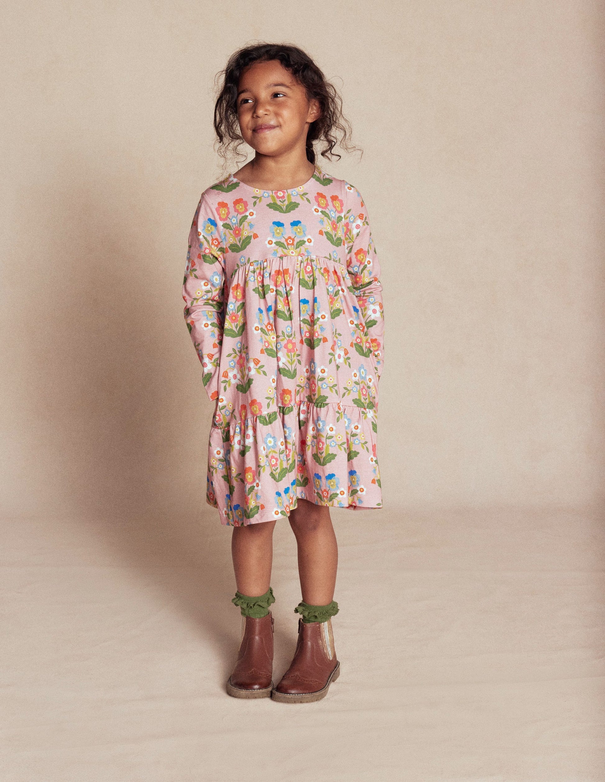 Leather Chelsea Boots-Metallic Tan-4