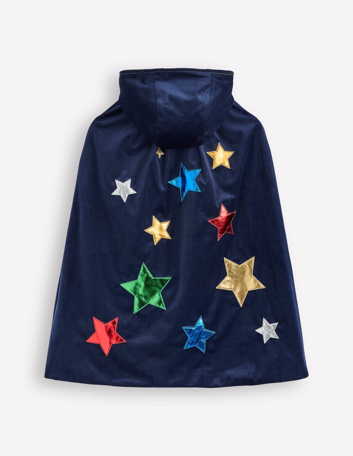 Wizard Cape-Rainbow Metallic Stars