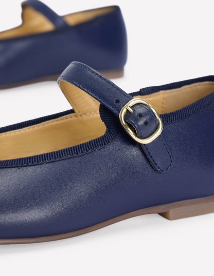 Mary Jane Shoes-Navy-4