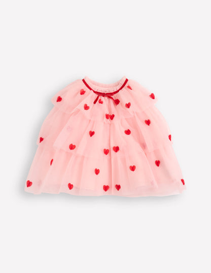 Tulle Heart Cape-Chalk Pink Hearts-2