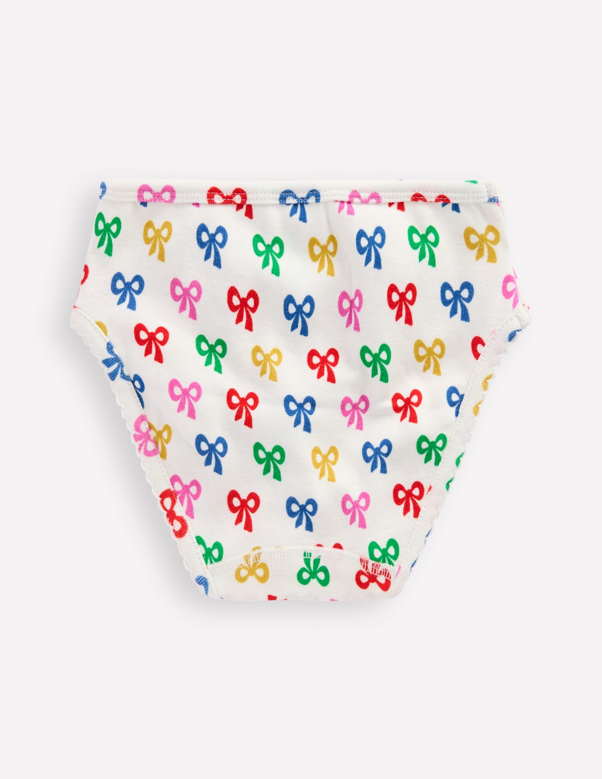 7-Pack Underwear-Multi Bow/Stripe-2