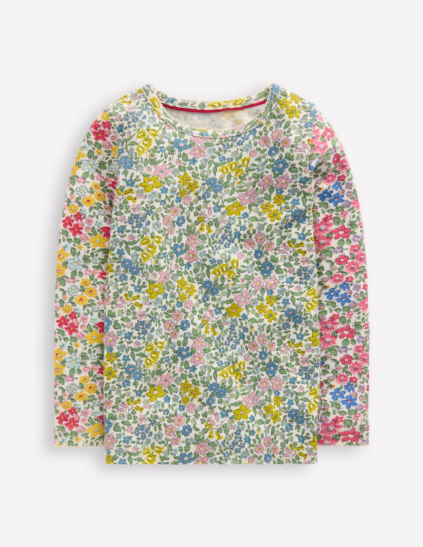 Long Sleeve Pointelle Top-Hotch Potch Floral