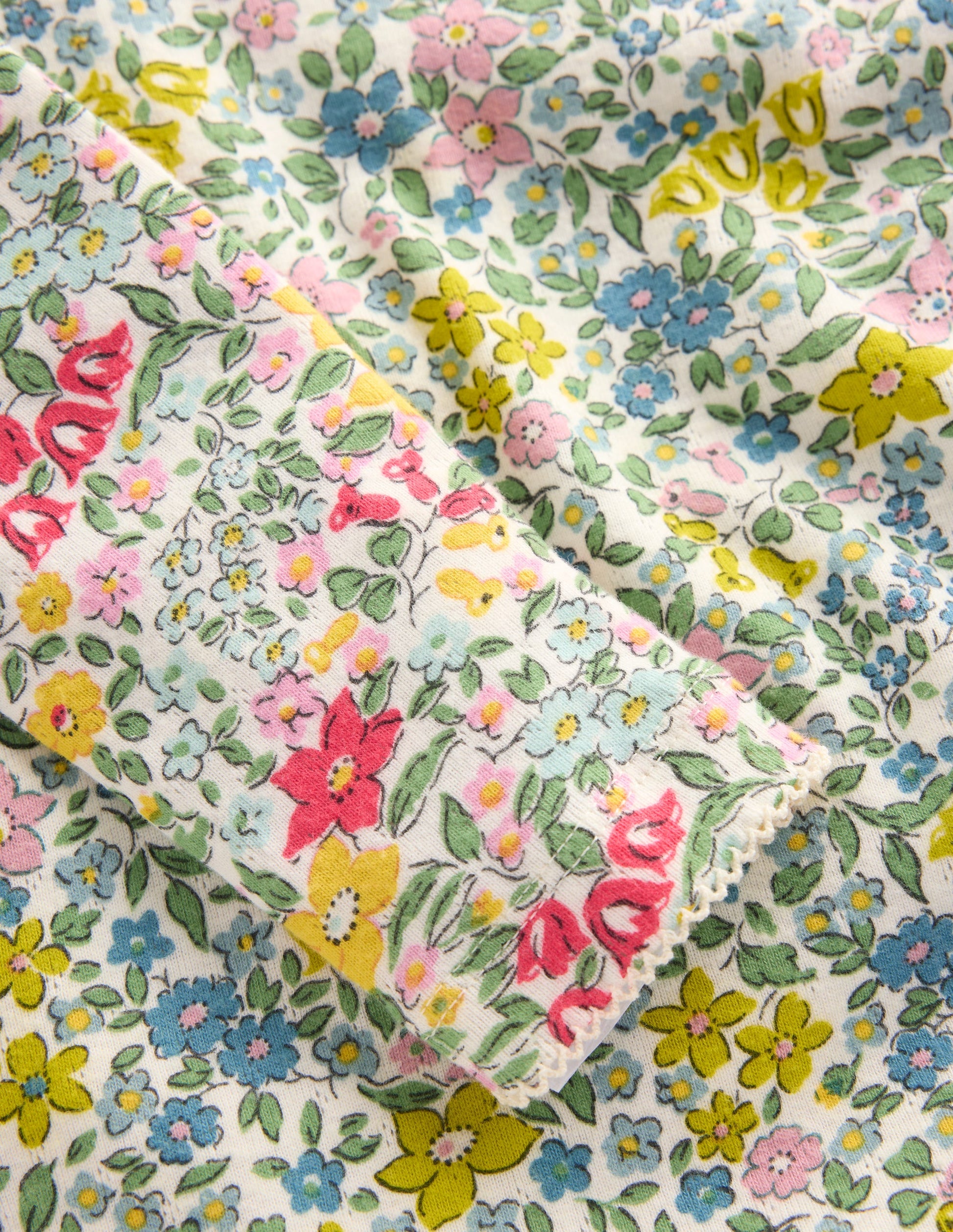 Long Sleeve Pointelle Top-Hotch Potch Floral-6