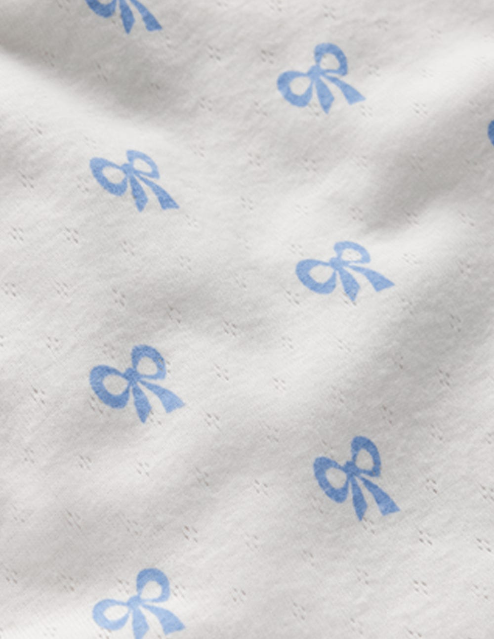 Long Sleeve Pointelle Top-Tiny Bows-6