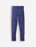Everyday Fun  Leggings-Starboard Blue Confetti Spot