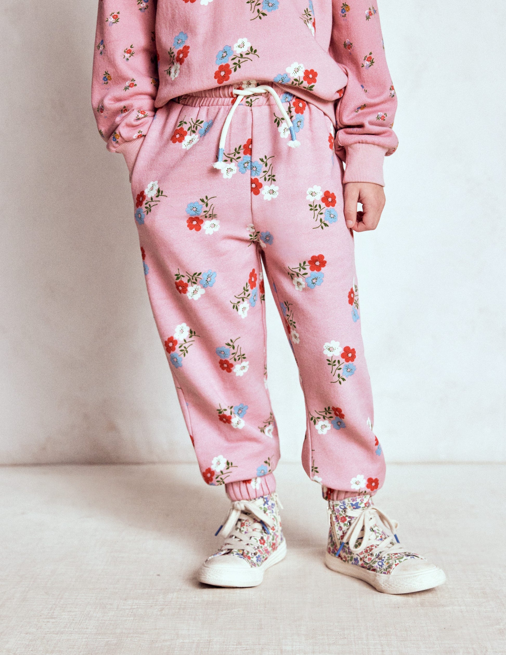 Printed Sweatshirt-Hotchpotch Floral-2