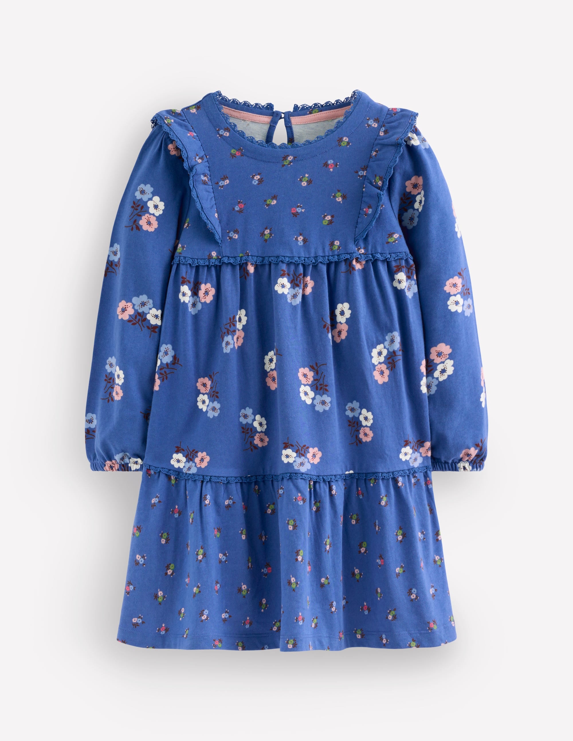Hotchpotch Jersey Dress-Ditsy Hotchpotch - Image 1