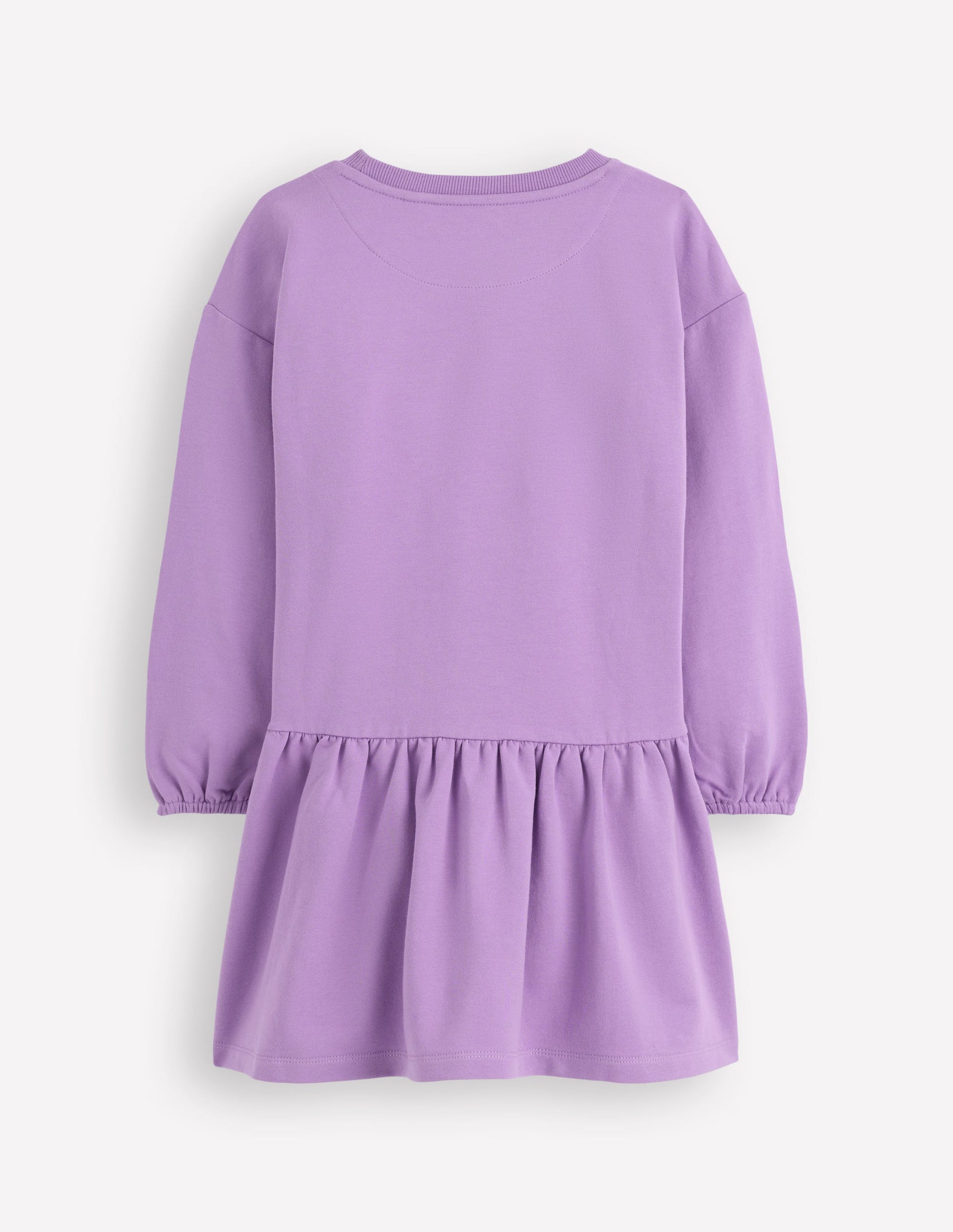 Logo Sweatshirt Dress-Aster Purple-2
