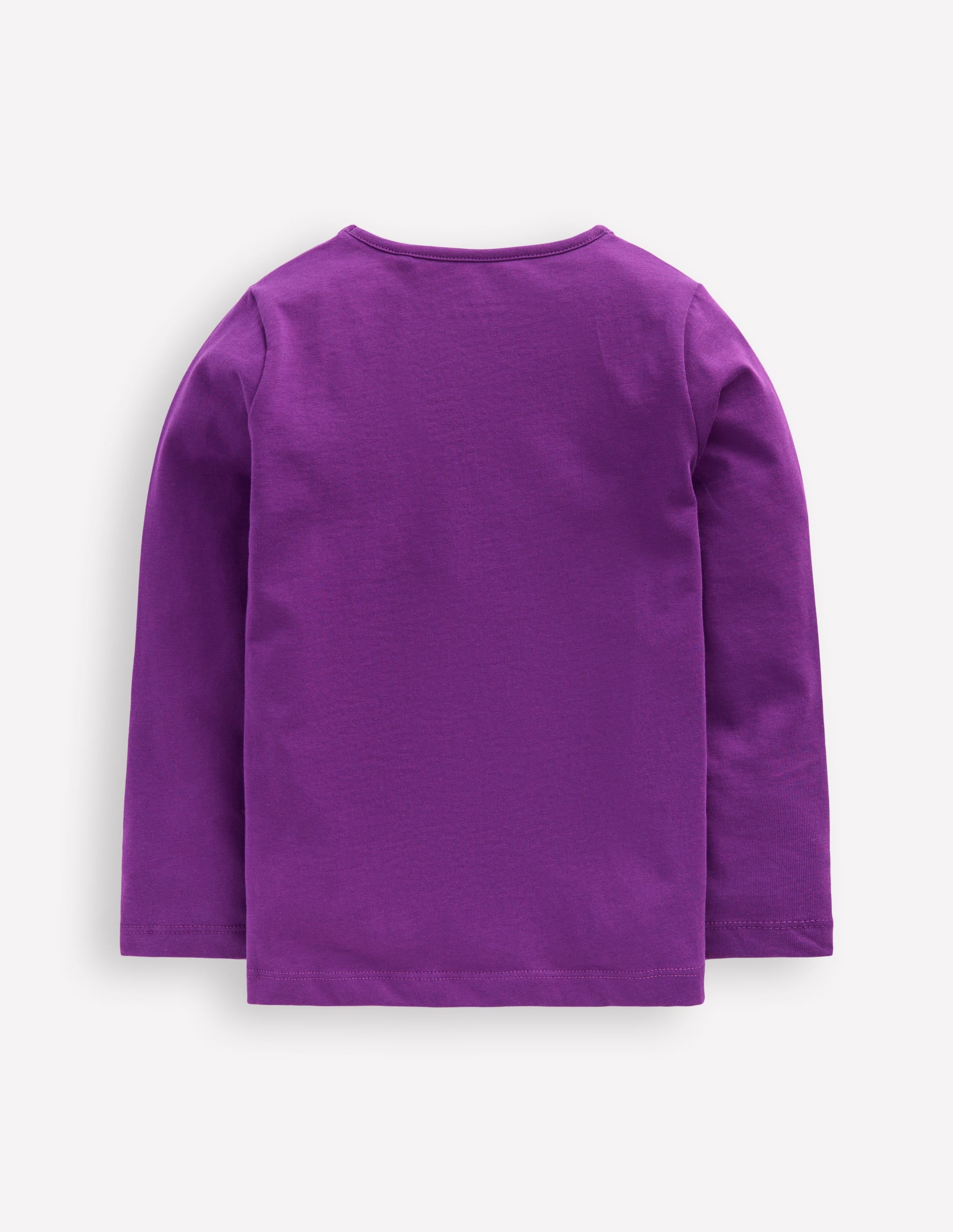 Long Sleeve Riso T-Shirt-Viola Purple Ghosts | Boden USA