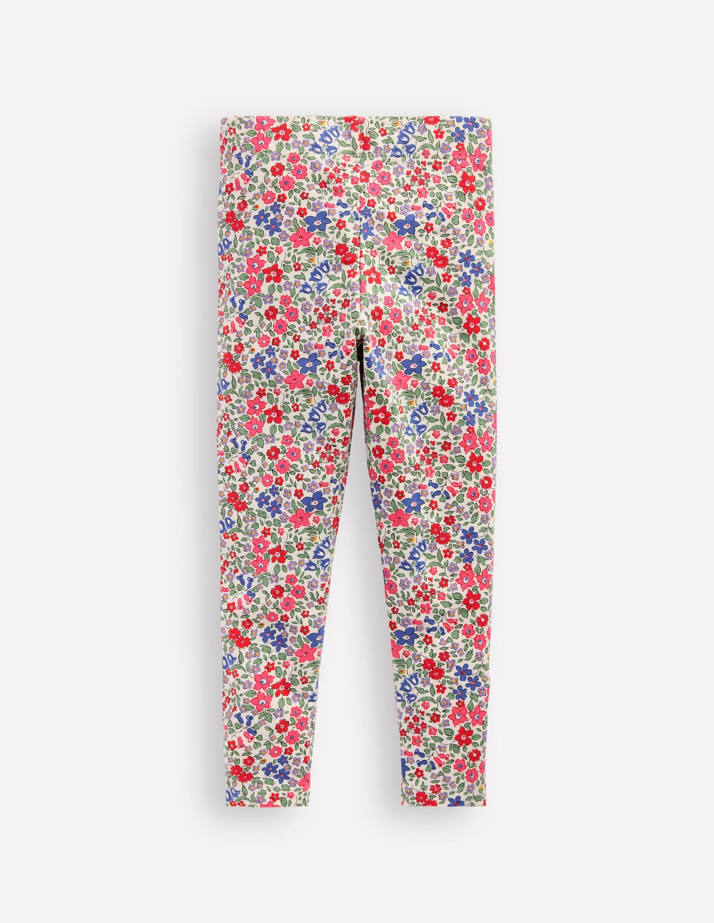 Fun Leggings-Rose Pink Flowerbed