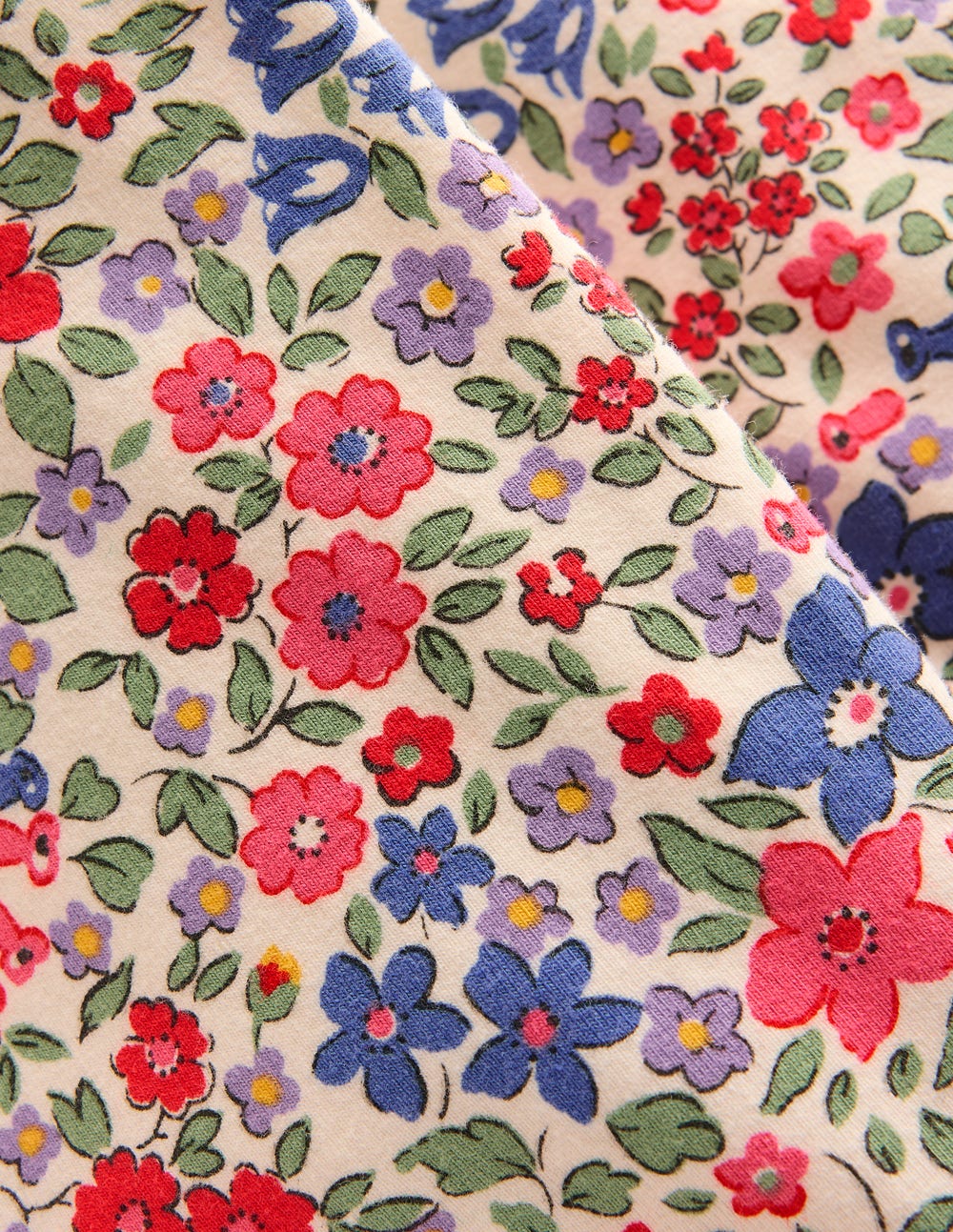 Fun Leggings-Rose Pink Flowerbed