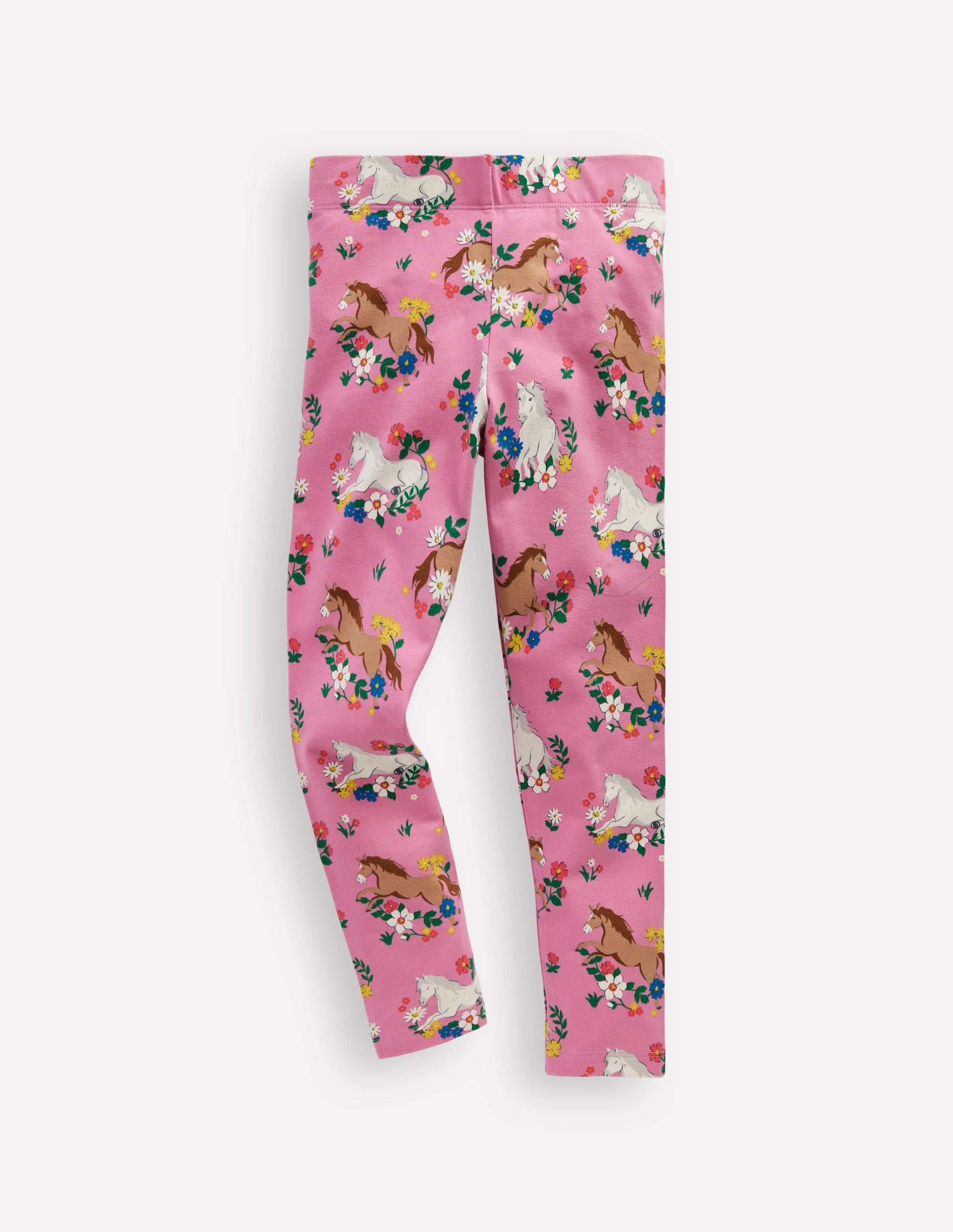 Fun Leggings-Formica Pink Pony Meadow - Image 1