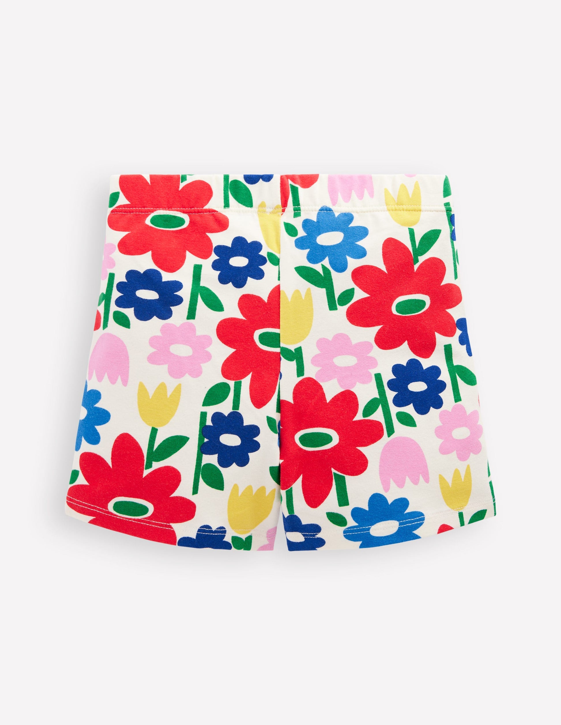 Cartwheel Shorts-Muti Pop Flower-2