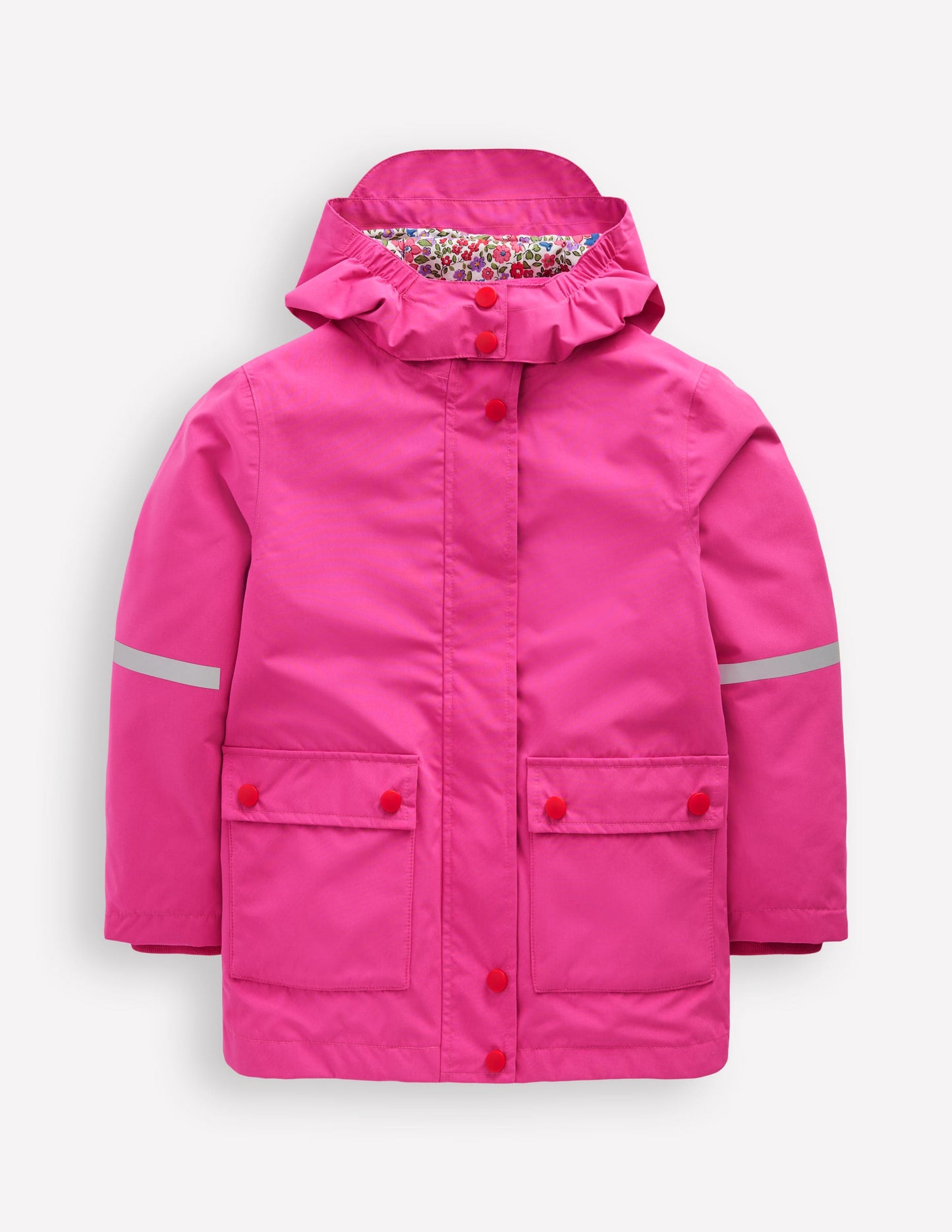 Waterproof Fisherman's Jacket-Raspberry Pink