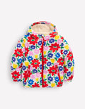 2-in-1 Padded Coat-Multi Pop Flower