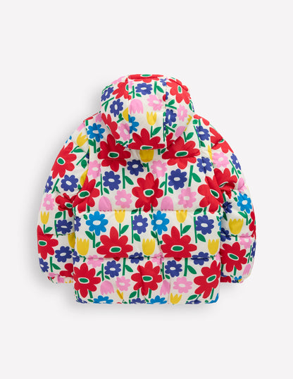 2-in-1 Padded Coat-Multi Pop Flower-2